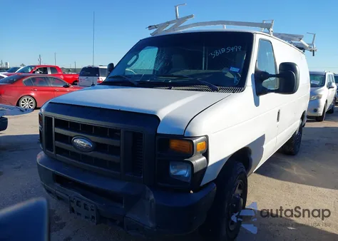 2012 Ford E-250 Commercial z USA, uszkodzony, nr VIN 1FTNE2EL4CDA10162